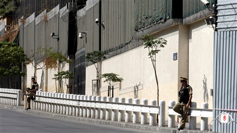 L'ambassade américaine à Damas (archives)