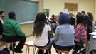 Des jeunes de l'école Étienne-Brûlé suivent des ateliers de sensibilisation à l'intimidation
