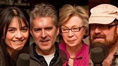 � Radio-Canada / Fran�ois Lemay | Alexandra Diaz, St�phane Garneau, Carmen Bourassa, et Martin Larcoque