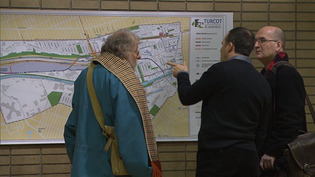 Discussion autour du projet d'aménagement présenté par le MTQ.