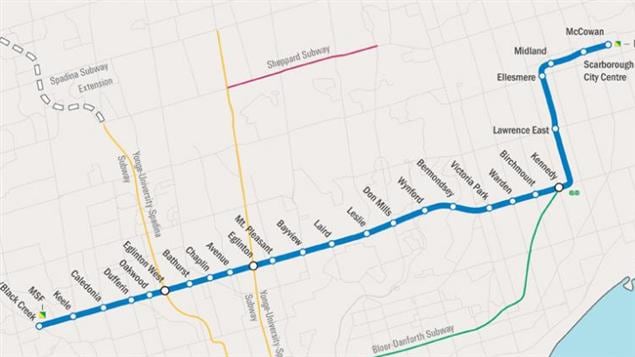 ligne de tramway d'Eglinton