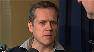 Le président de la Fédération des journalistes du Québec, Brian Myles