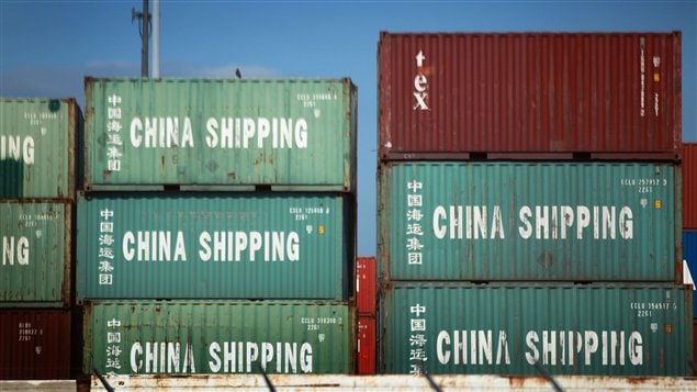 Des conteneurs au port de Miami