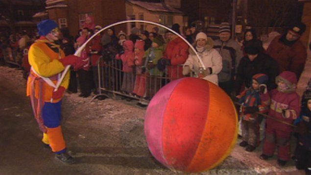 Deuxième défilé de nuit du 58e Carnaval de Quebec