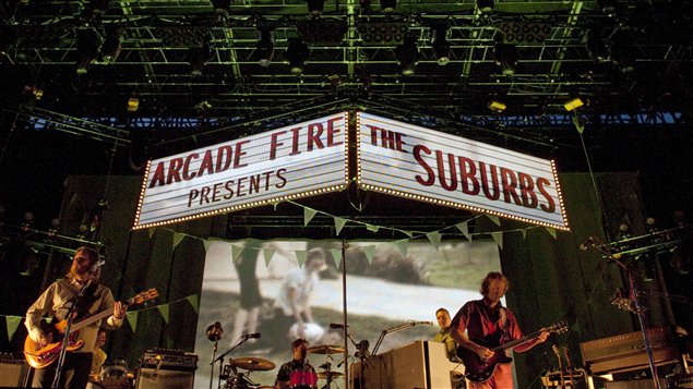 Arcade Fire en spectacle en France