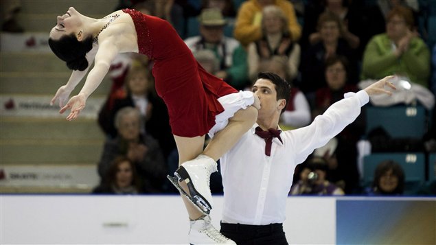 Tessa Virtue et Scott Moir