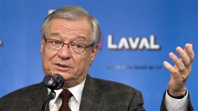 Le maire de Laval, Gilles Vaillancourt