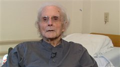 Eugène Trottier reçoit des soins de longue durée dans un établissement anglophone