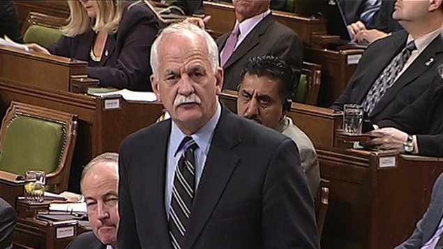 Vic Toews au Parlement