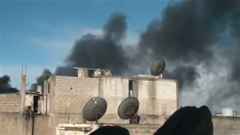 Bombardements sur Homs