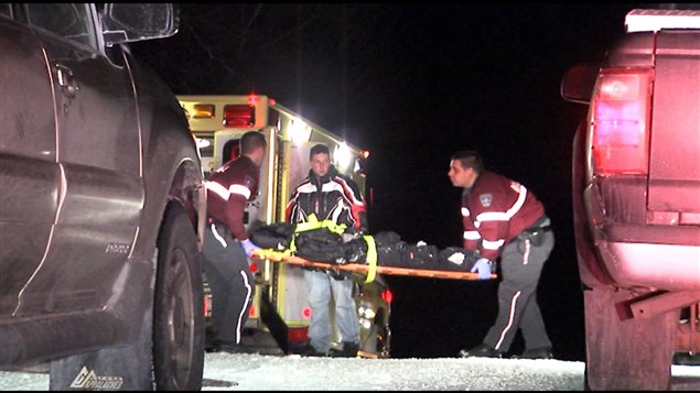 Accident grave en Beauce