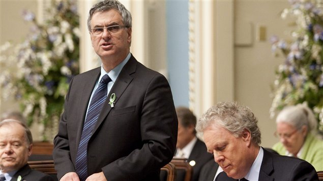Le ministre de la Justice, Jean-Marc Fournier, a annoncé la création des Journées de consultation sur la copropriété (archives).