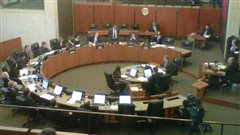 Une séance du conseil municipal de Winnipeg
