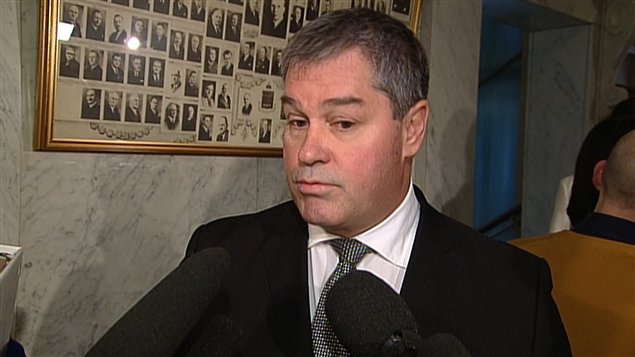 Yves Bolduc, ministre de la Santé du Québec