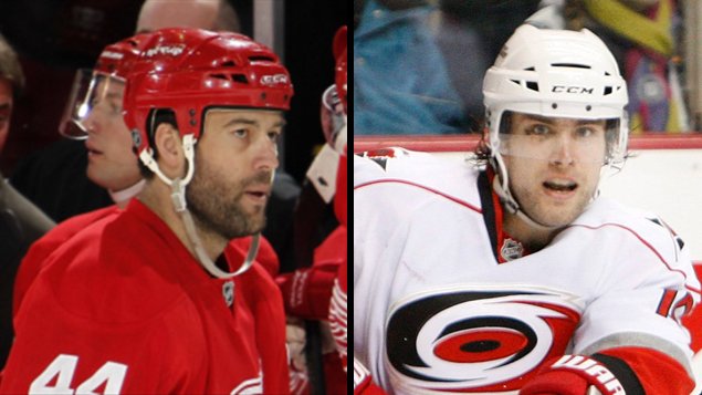 Todd Bertuzzi et Tuomo Ruutu