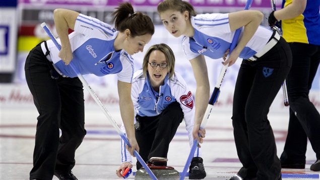 Anne-Marie Filteau, Marie-France Larouche et Amélie Blais