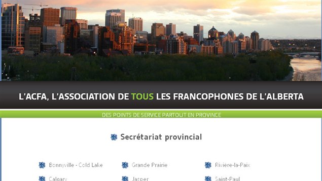 Le nouveau portail de l'ACFA regroupe les 13 sections régionales.