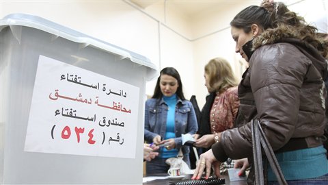 Referendum sur la Constitution syrienne