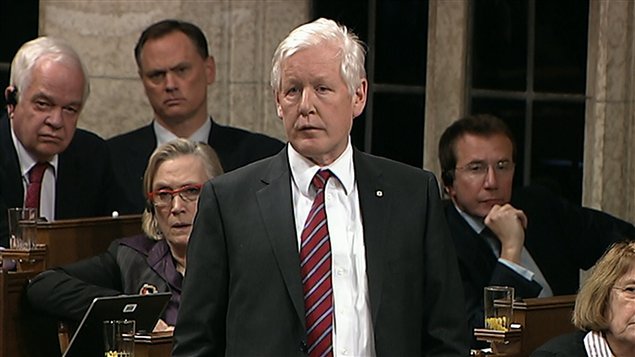 Le chef intérimaire du Parti libéral du Canada, Bob Rae