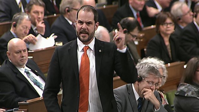 Le député néo-démocrate de Rosemont-La-Petite-Patrie, Alexandre Boulerice