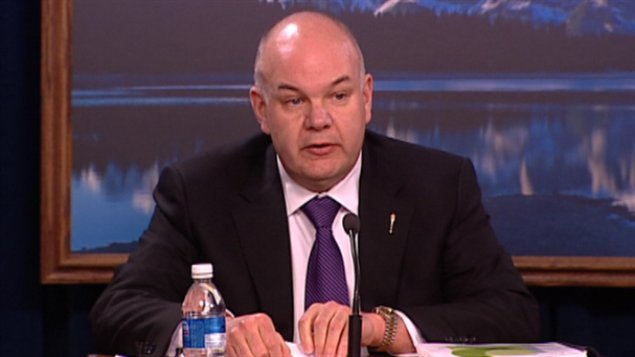 Le ministre albertain de la Santé Fred Horne