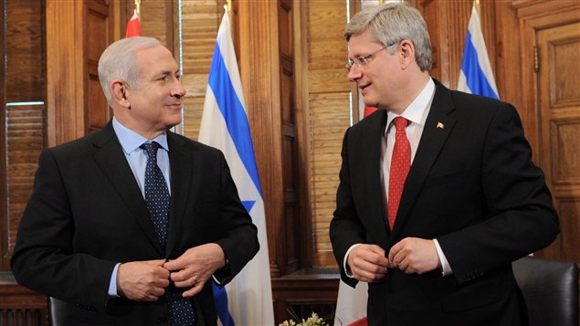 Le premier ministre Harper a reçu son homologue israélien, Benyamin Nétanyahou, vendredi à Ottawa.