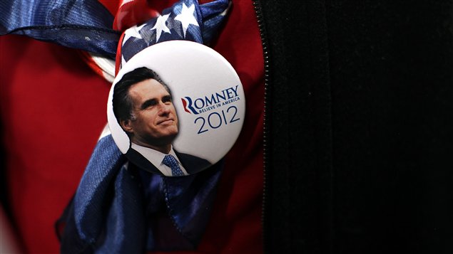 Le candidat républicain Mitt Romney