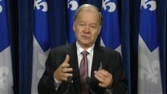 Le ministre des Finances Raymond Bachand