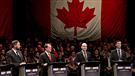 Les sept candidats à la direction du NPD ont débattu une dernière fois à Vancouver