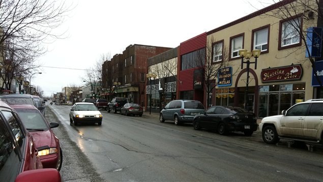 Le centre-ville de Rouyn-Noranda