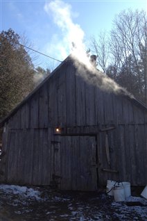 Cabane à sucre à Saint-Armand