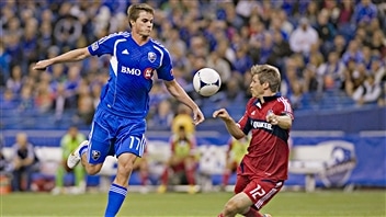 Justin Braun (à gauche)