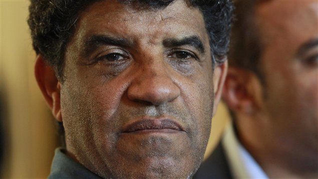 L'ancien chef des renseignements militaires libyen, Abdallah Al-Senoussi (ici à Tripoli l'été dernier), a été arrêté en Mauritanie.