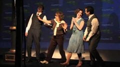 Les com�diens du spectacle musical � Chantons sous la pluie �
