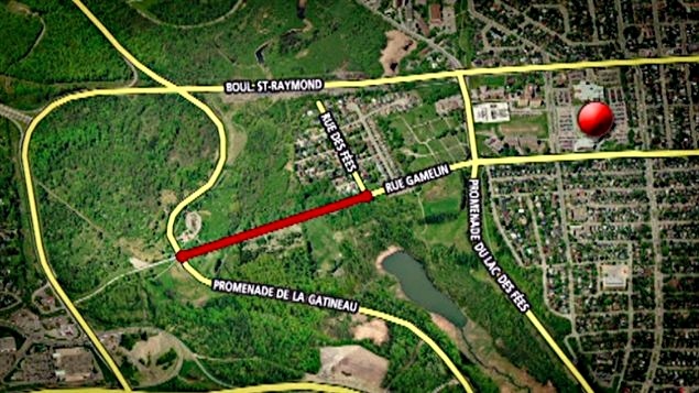 La CCN veut fermer un tronçon de 500 mètres, situé entre le parc de la Gatineau et la rue des Fées.