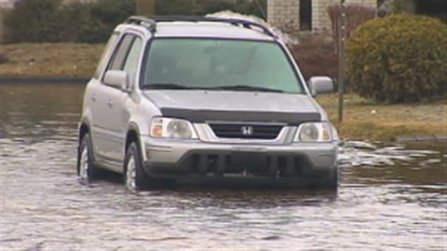 Inondations à Saint-Raymond de Portneuf
