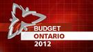 Budget ontarien 2012
