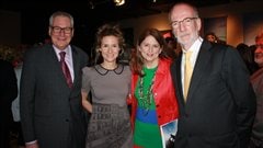 Louis Lalande, Édith Cochrane, Marie Côté et Hubert Lacroix