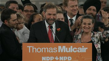 Le nouveau chef du NPD Thomas Mulcair