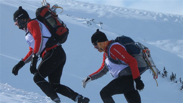 Ian Beaulieu et Simon Côté, participants du Raid Nunavik