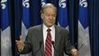 Le ministre des Finances du Qu��bec, Raymond Bachand