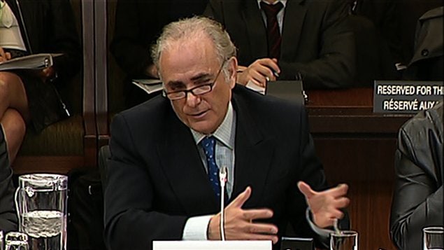 Le PDG d'Air Canada, Calin Rovinescu