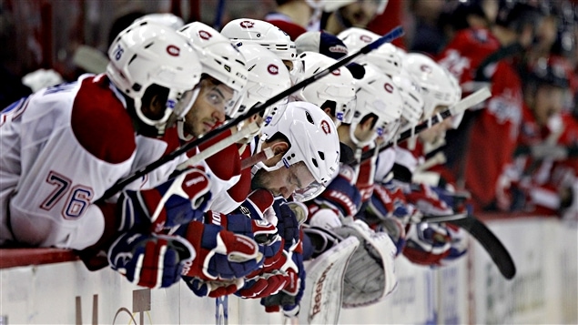 Les joueurs du Canadien, la mine basse
