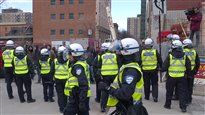 Les manifestations étudiantes ont coûté 4,4 millions $ au SPVM