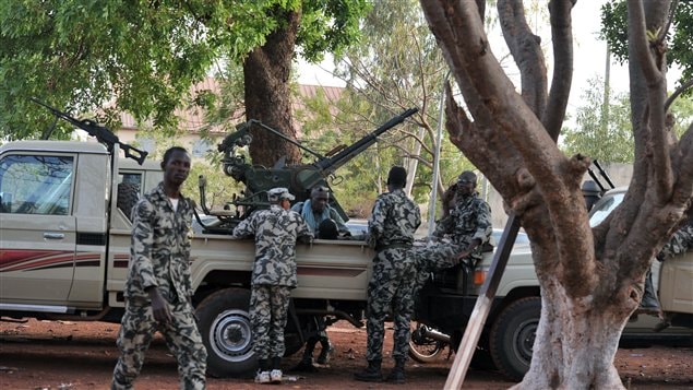 Des militaires putschistes � Bamako