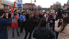 Manifestation d'�tudiants