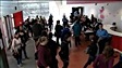Le journaliste Michel-Denis Potvin suit le vote de grève à l'UQO.