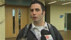 Laurent Proulx au palais de justice de Québec