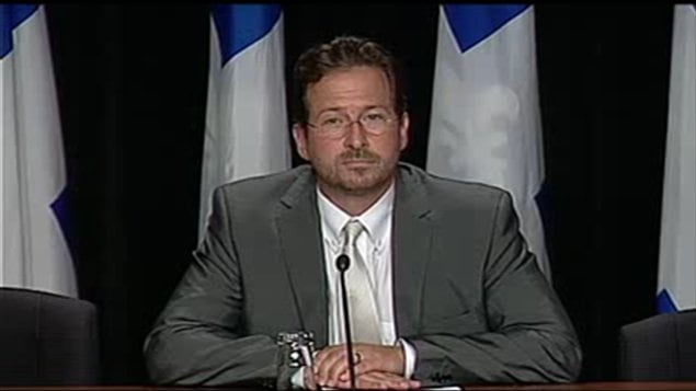 Yves-François Blanchet, porte-parole de l'opposition officielle en matière de langue, d'immigration et de communautés culturelles