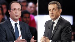 François Hollande et Nicolas Sarkozy
